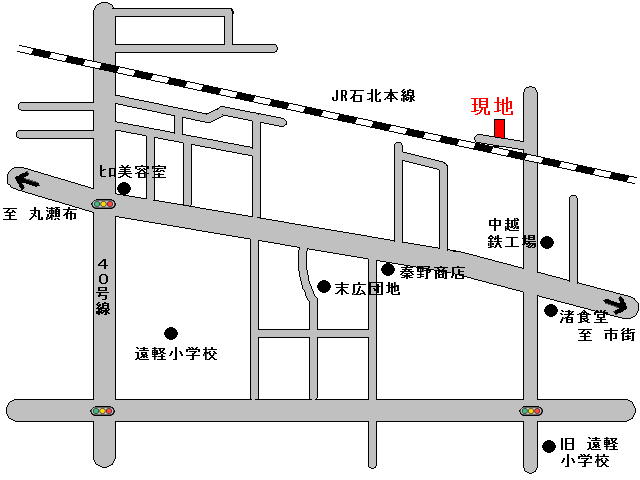 岡本南町地図