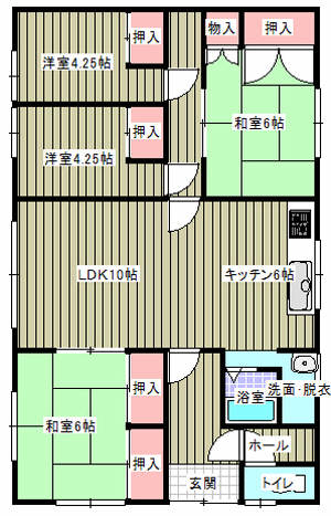 坂谷内様間取り