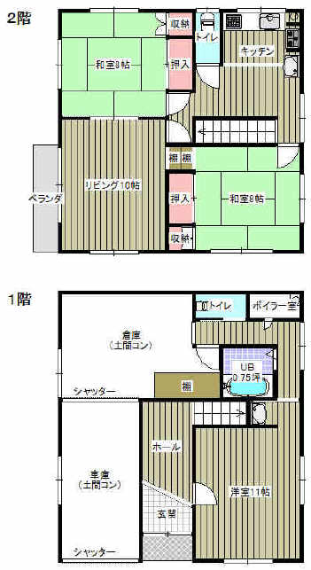 坂谷内様間取り