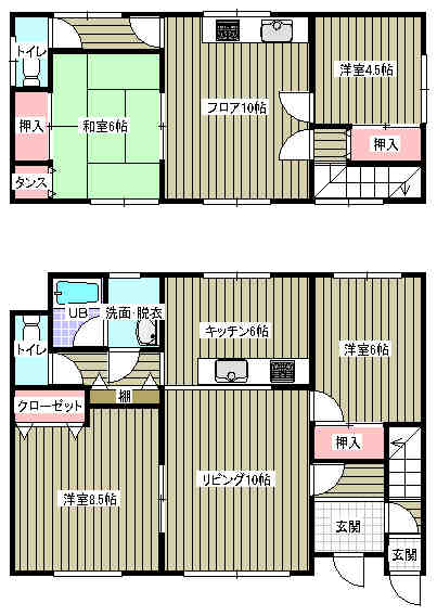 高橋宜三様間取り
