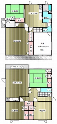 坂谷内様間取り