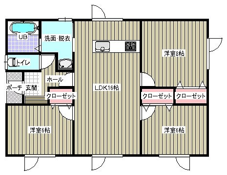 岡本様南町間取り
