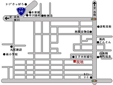 岡本南町地図