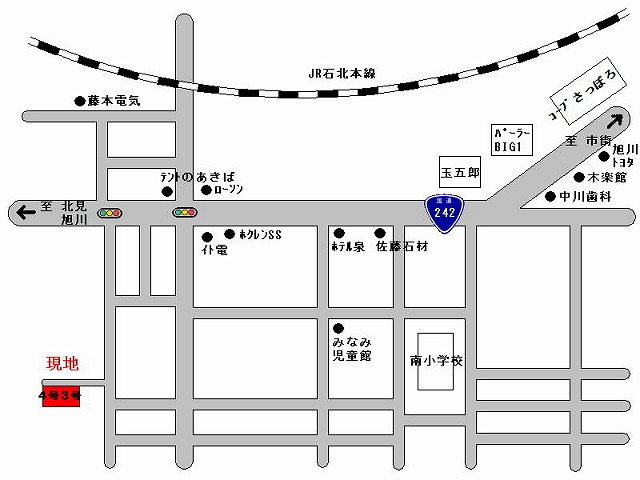 岡本南町地図