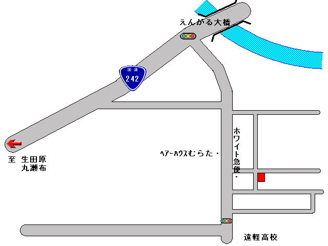 岡本南町地図